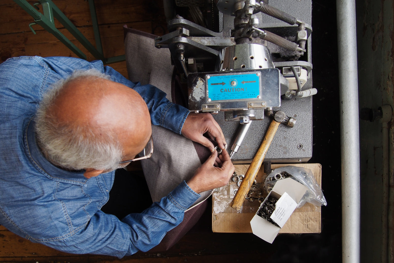 Working With | A Visit to our Denim Maker