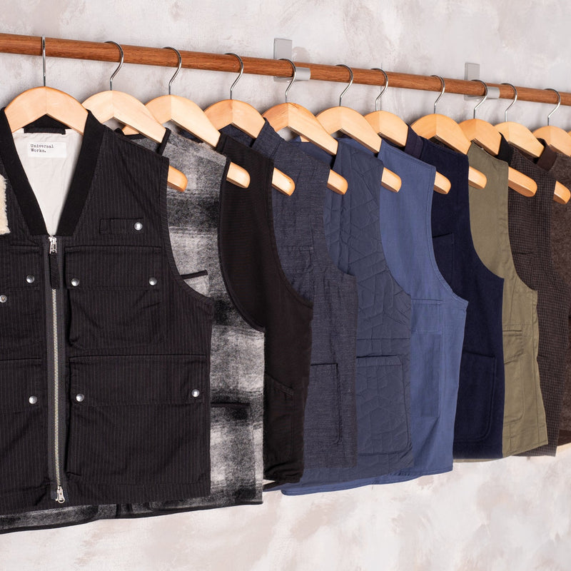Universal Works Waistcoats