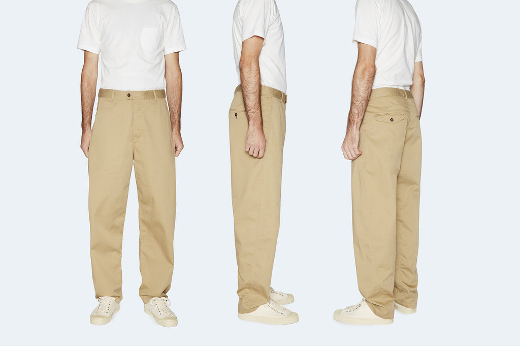 THE WORKS: A GUIDE TO UNIVERSAL WORKS' RANGE OF TROUSERS – Liquor Store