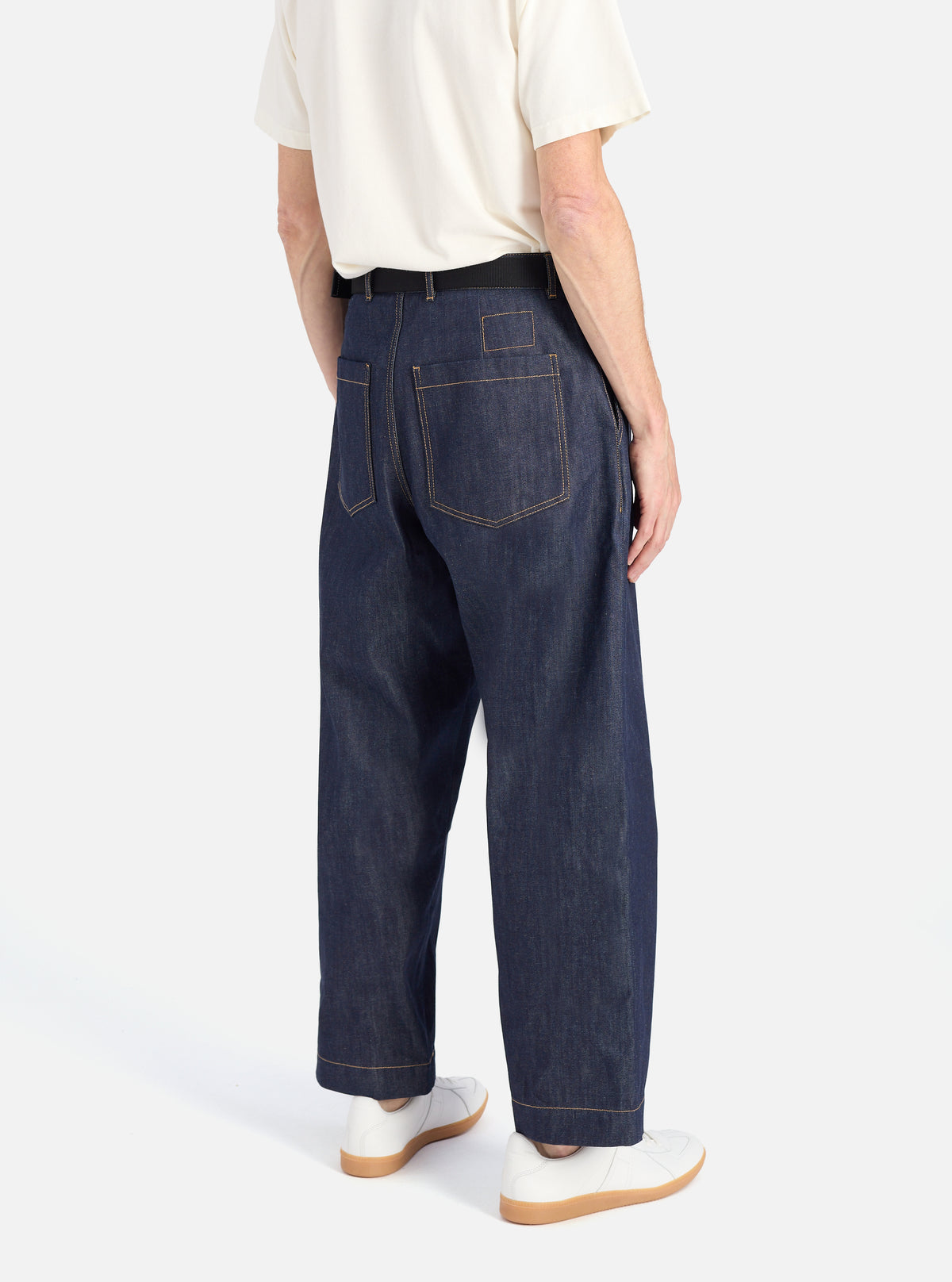 Universal Works Duke Pant in Indigo 13oz Selvedge Denim
