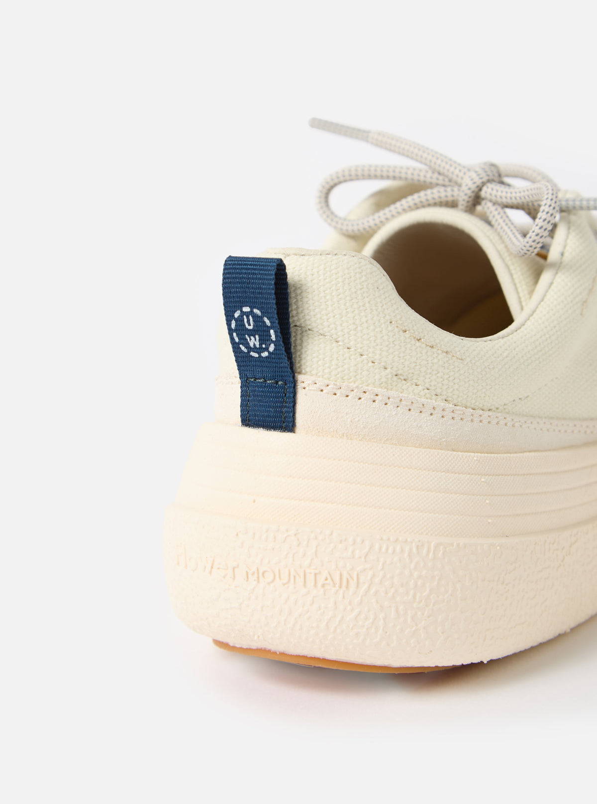 Flower Mountain x Universal Works Fami in Ecru Suede/Cotton Canvas