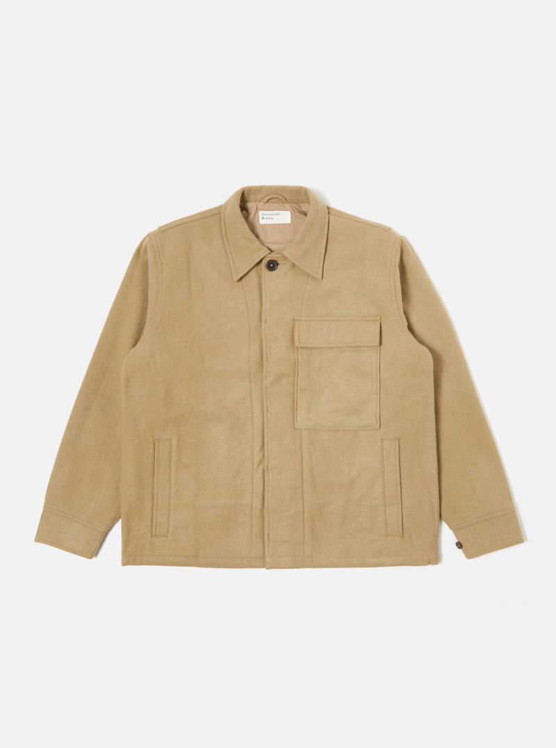 Universal Works Cruiser Jacket in Sand Mowbray