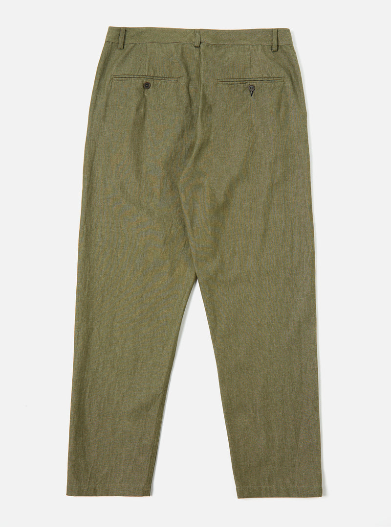 Universal Works Military Chino in Olive Y/D Twill
