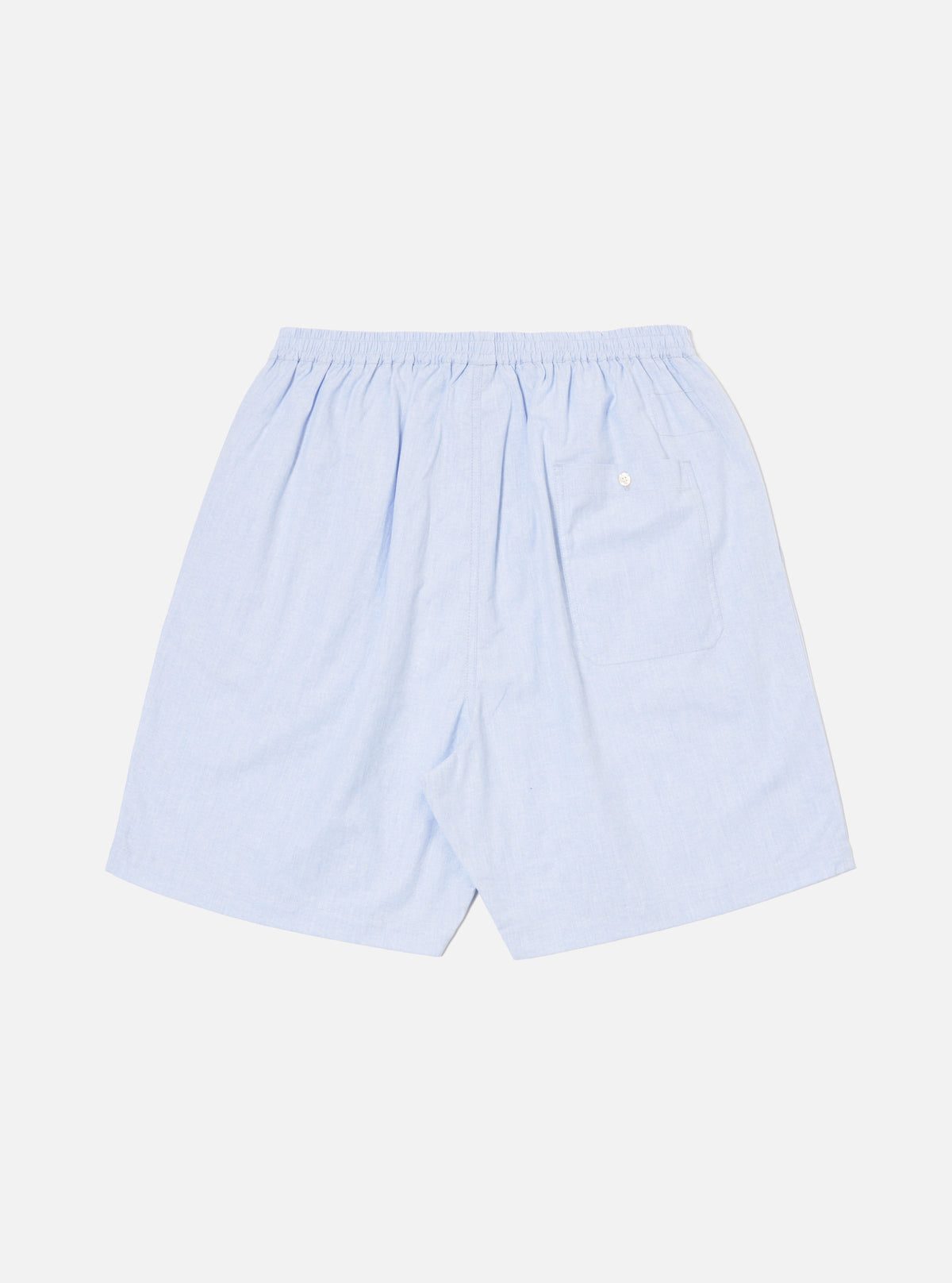 Universal Works Pyjama Short in Ice Blue Recycled Cotton