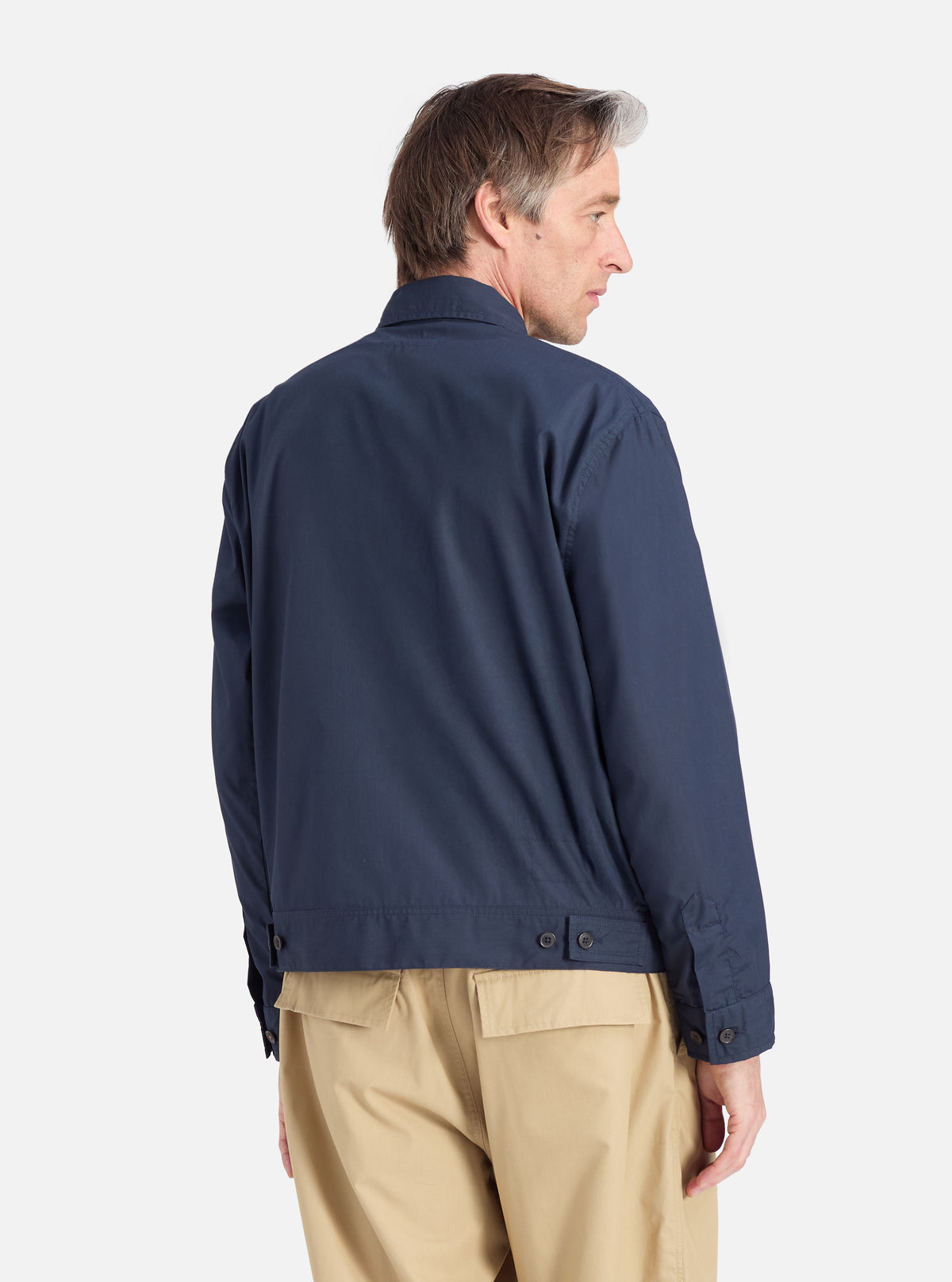 Universal Works Rose Bowl Jacket in Navy Recycled Polytech