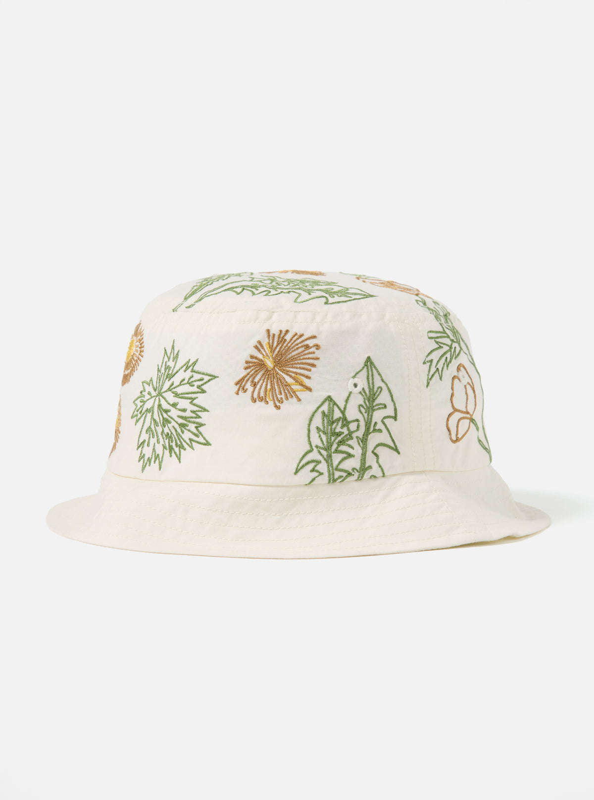 Flower Mountain x Universal Works Beach Hat in Ecru Broadcloth