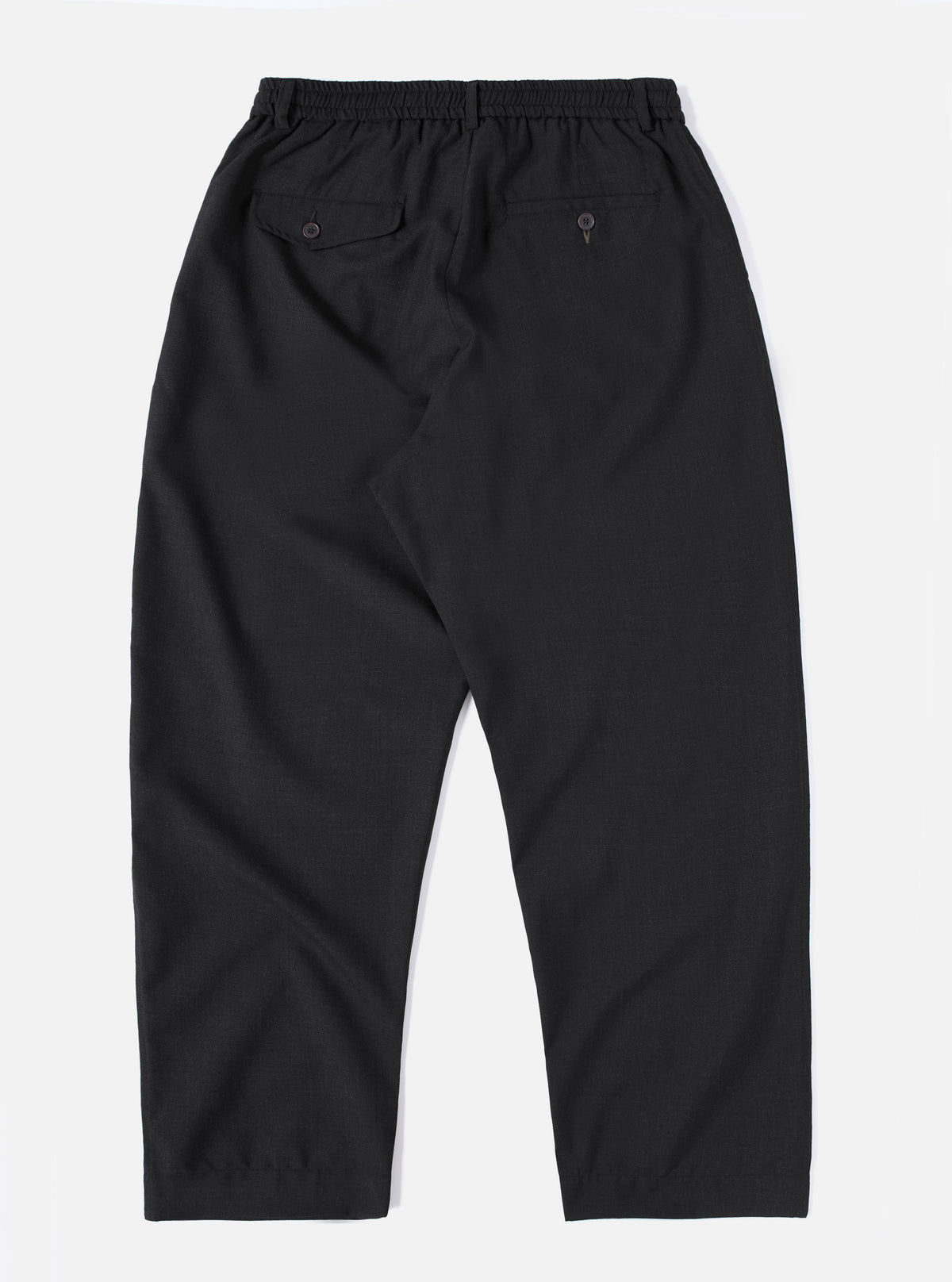 Charcoal Tropical Suiting Oxford Pant