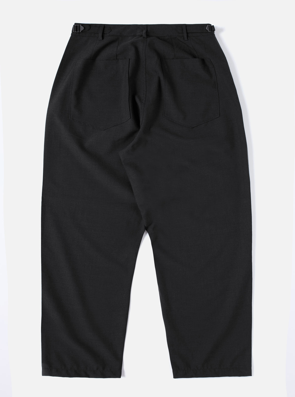 Charcoal Tropical Suiting Dutch Pant