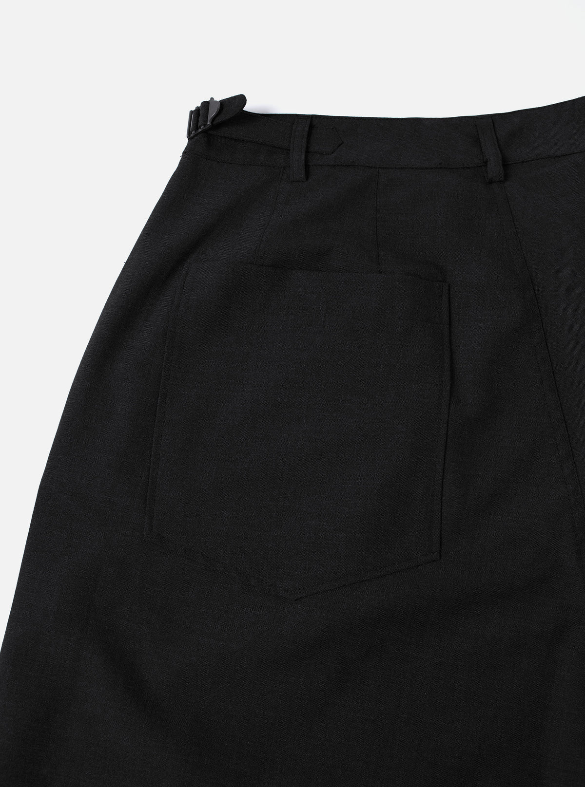 Charcoal Tropical Suiting Dutch Pant