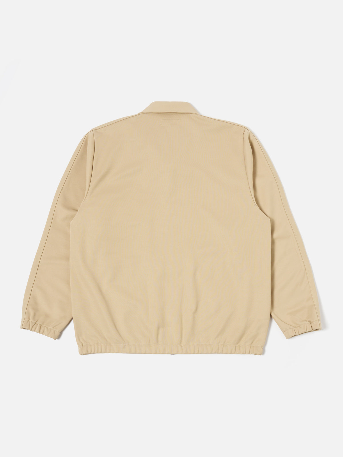 Universal Works Denis Track Top in Sand Recycled Poly Organic Cotton