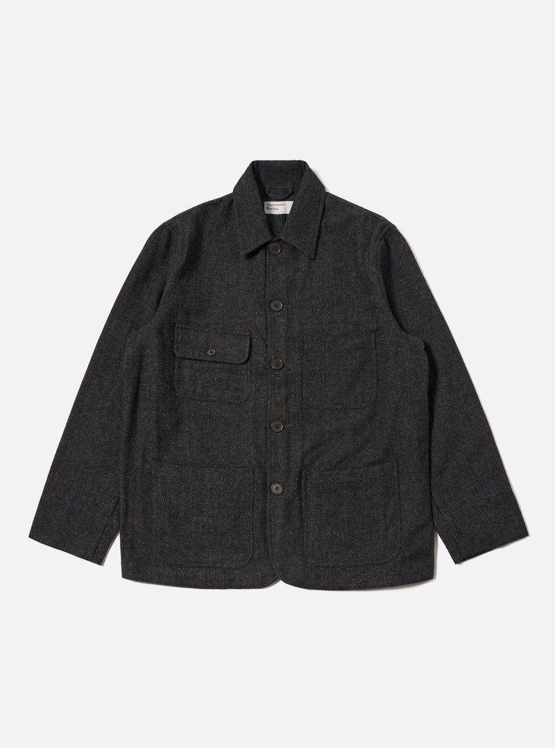 Grey Anders Wool Upcycled Merchant Jacket