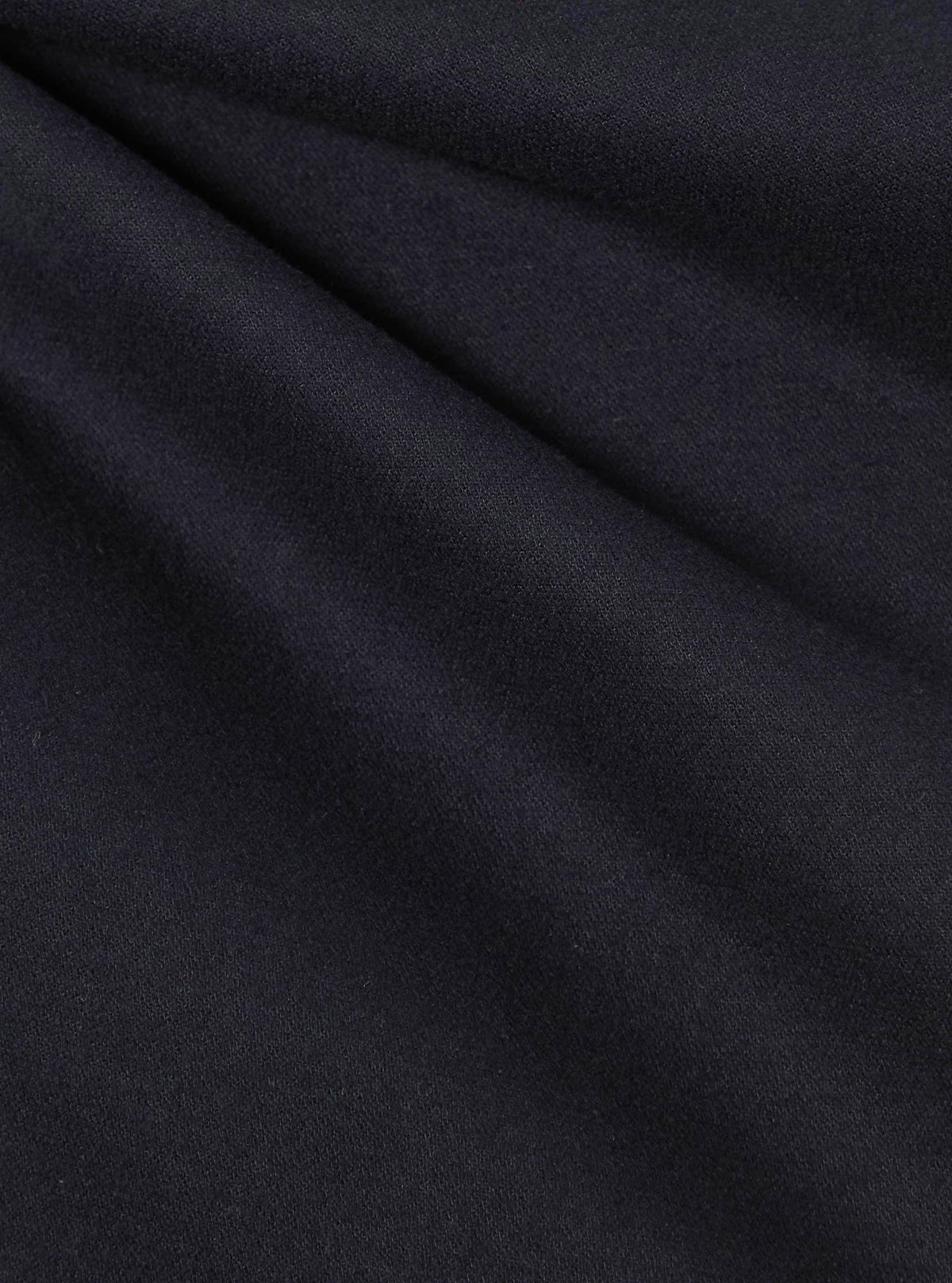 Navy Brushed Moleskin Military Chino