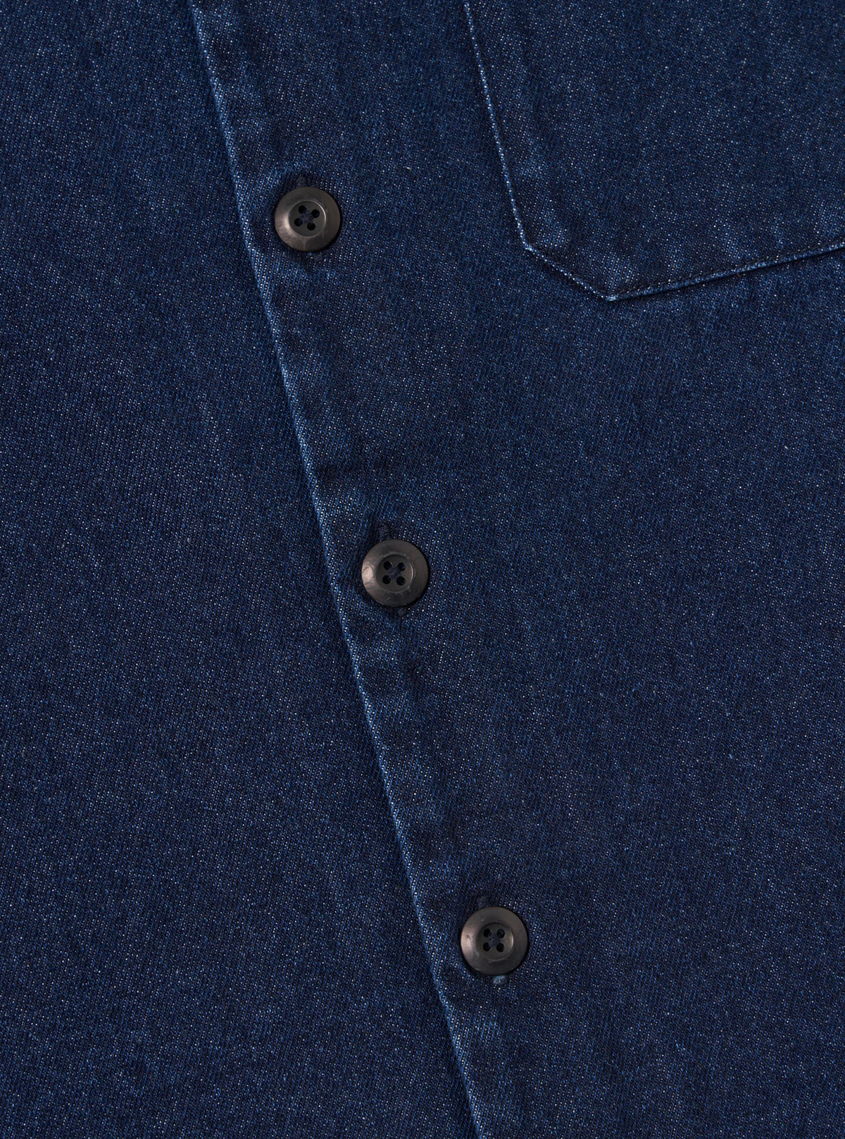 Indigo Work Denim Fatigue Shirt