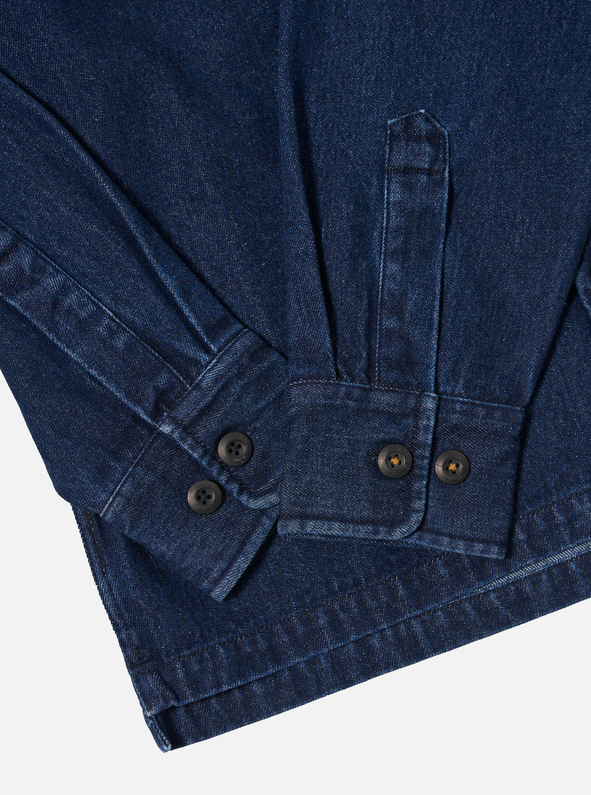 Indigo Work Denim Fatigue Shirt