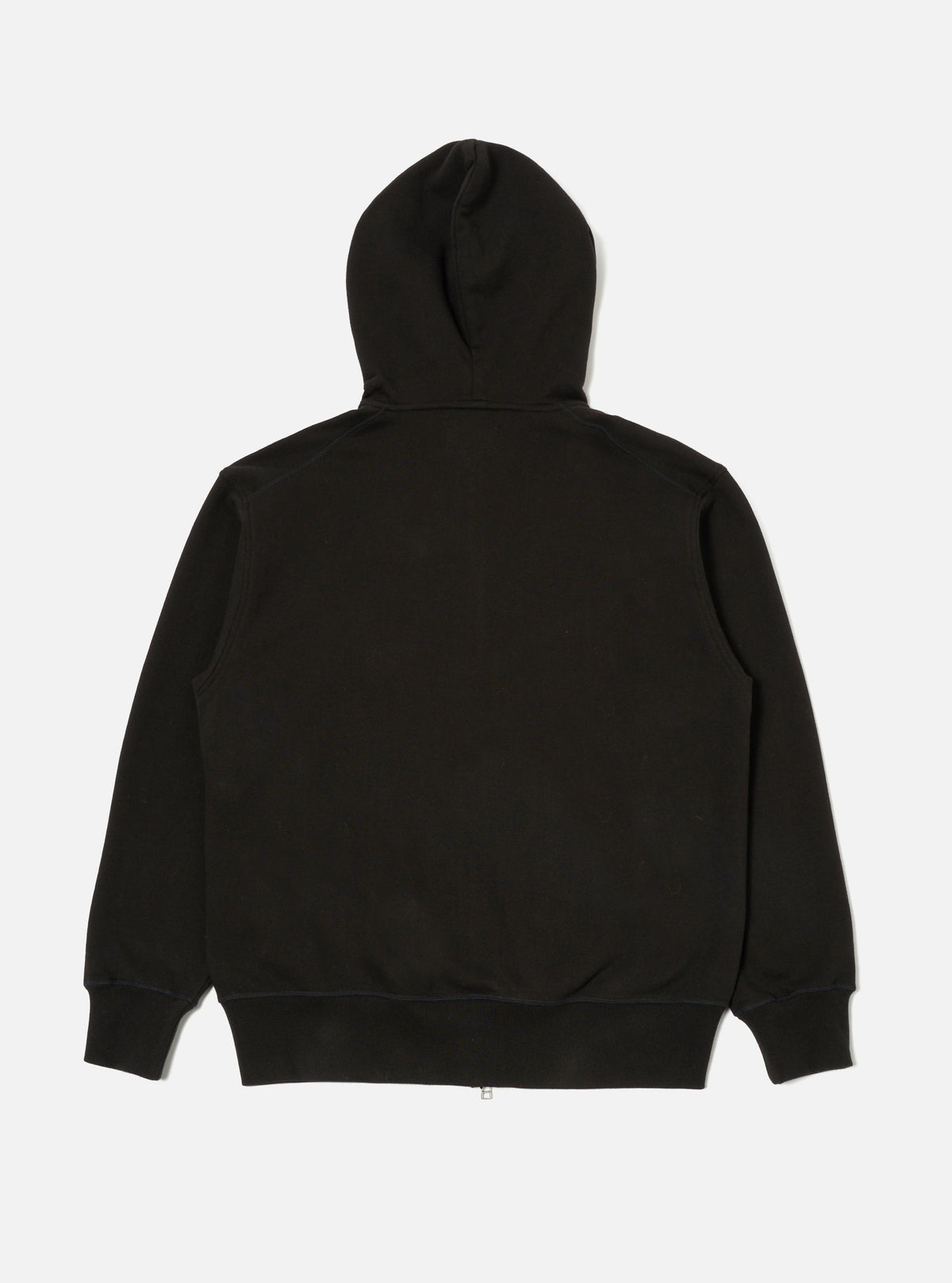 Black Brush Back Sweat New York Hoody