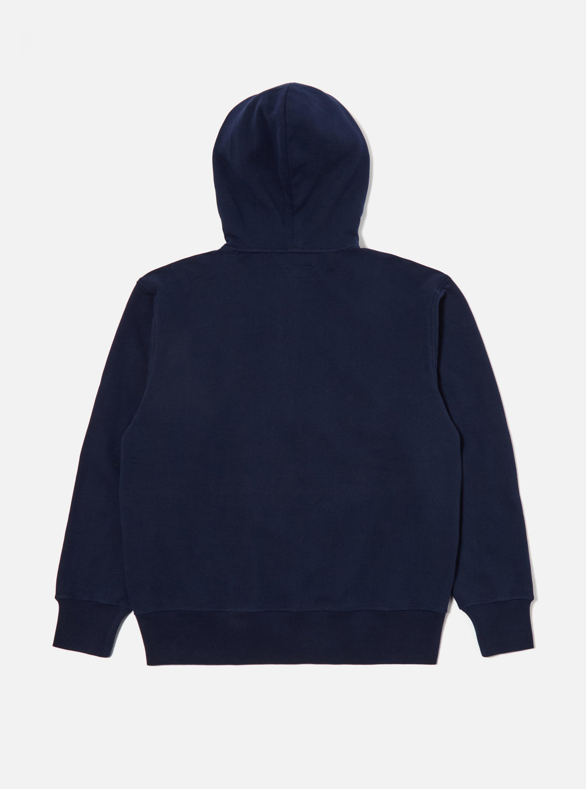 Navy Brush Back Sweat New York Hoody