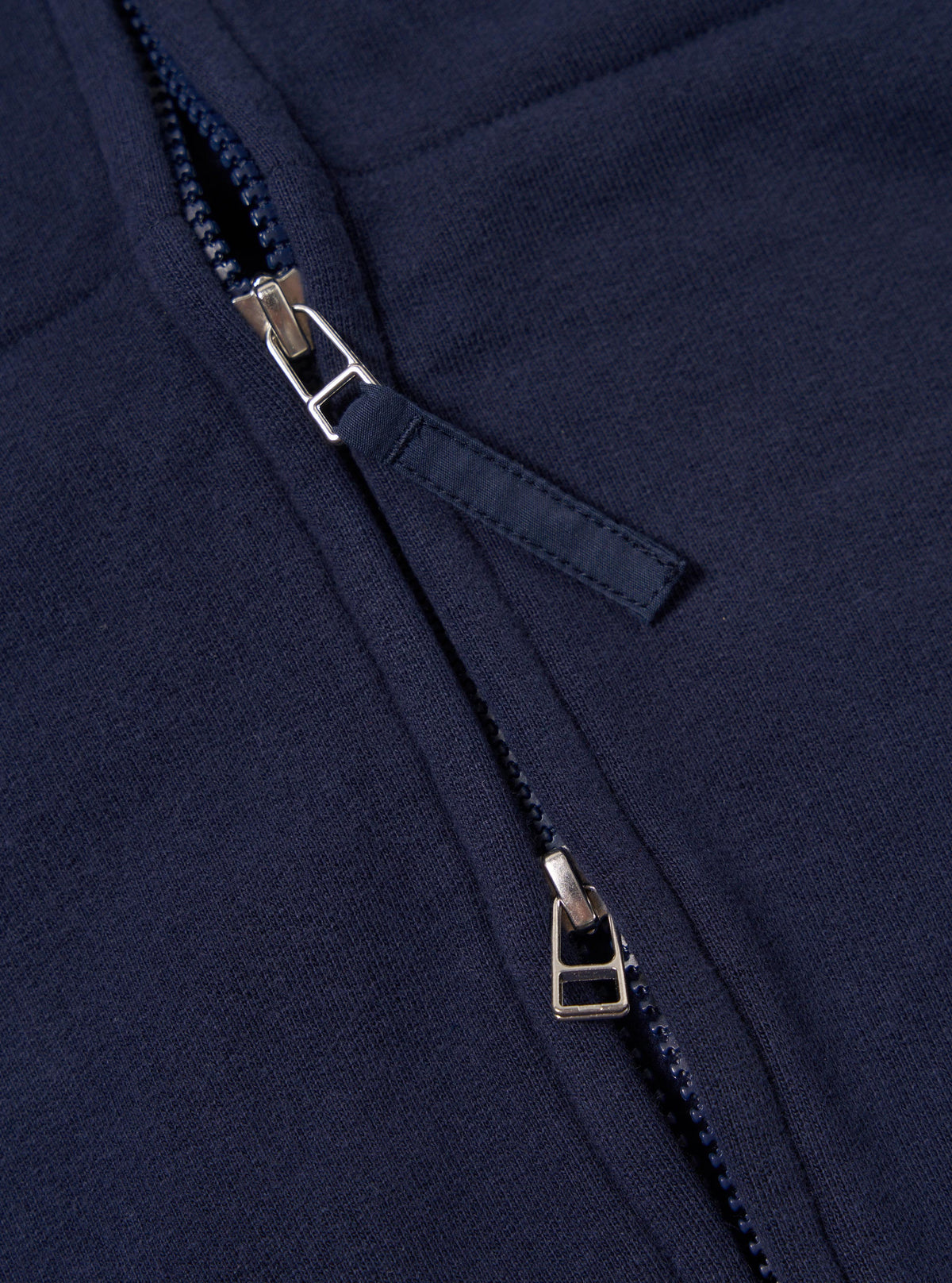 Navy Brush Back Sweat New York Hoody