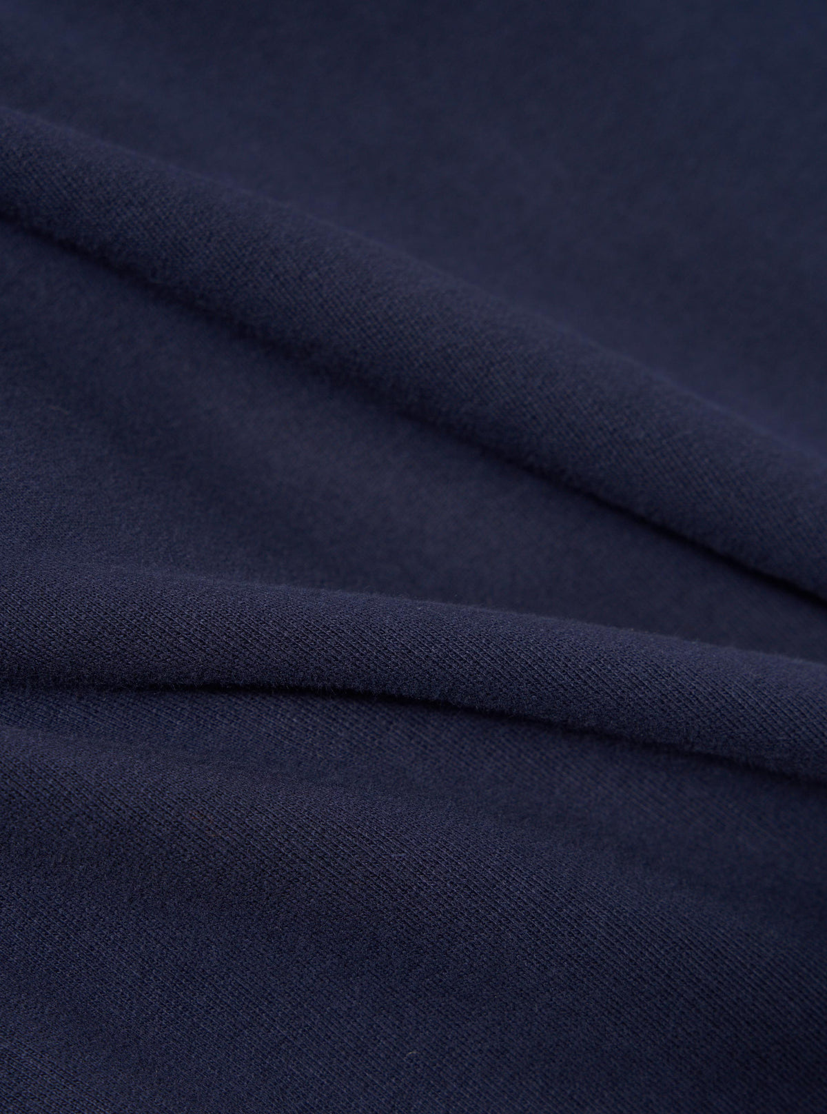 Navy Brush Back Sweat New York Hoody