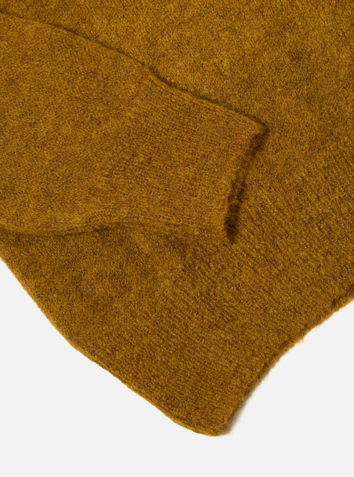 Gold Alpaca Knit Lyon Crew