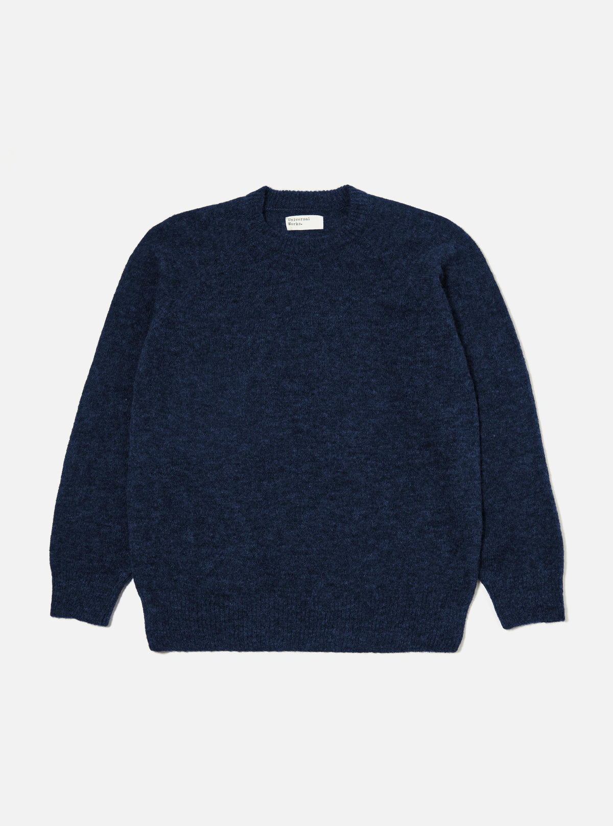 Navy Alpaca Knit Lyon Crew