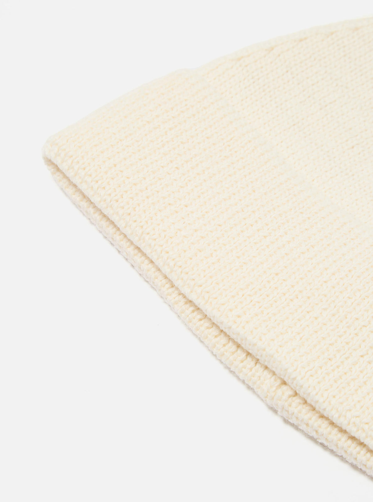 Ecru Merino Knit Watch Cap