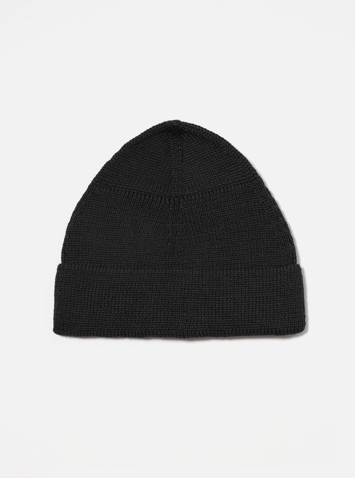 Navy Merino Knit Watch Cap