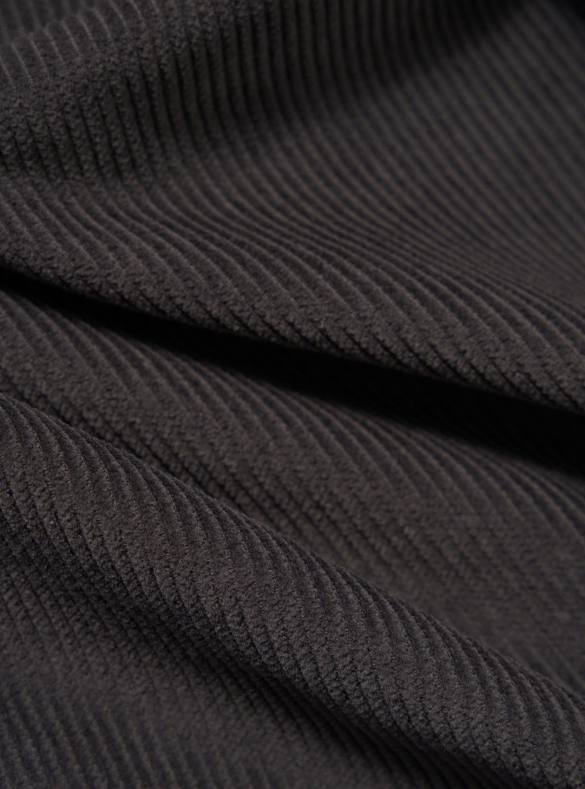 Charcoal Cord Military Chino
