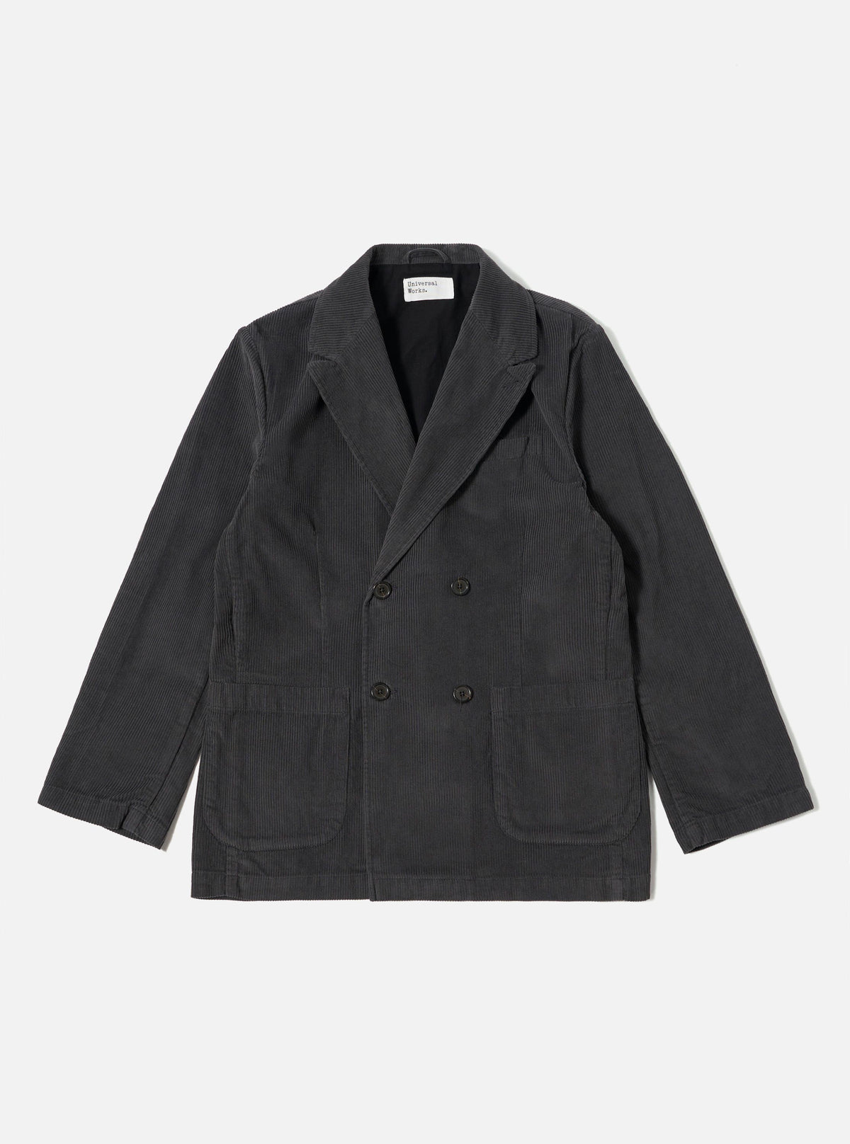 Charcoal Cord Manor Jacket