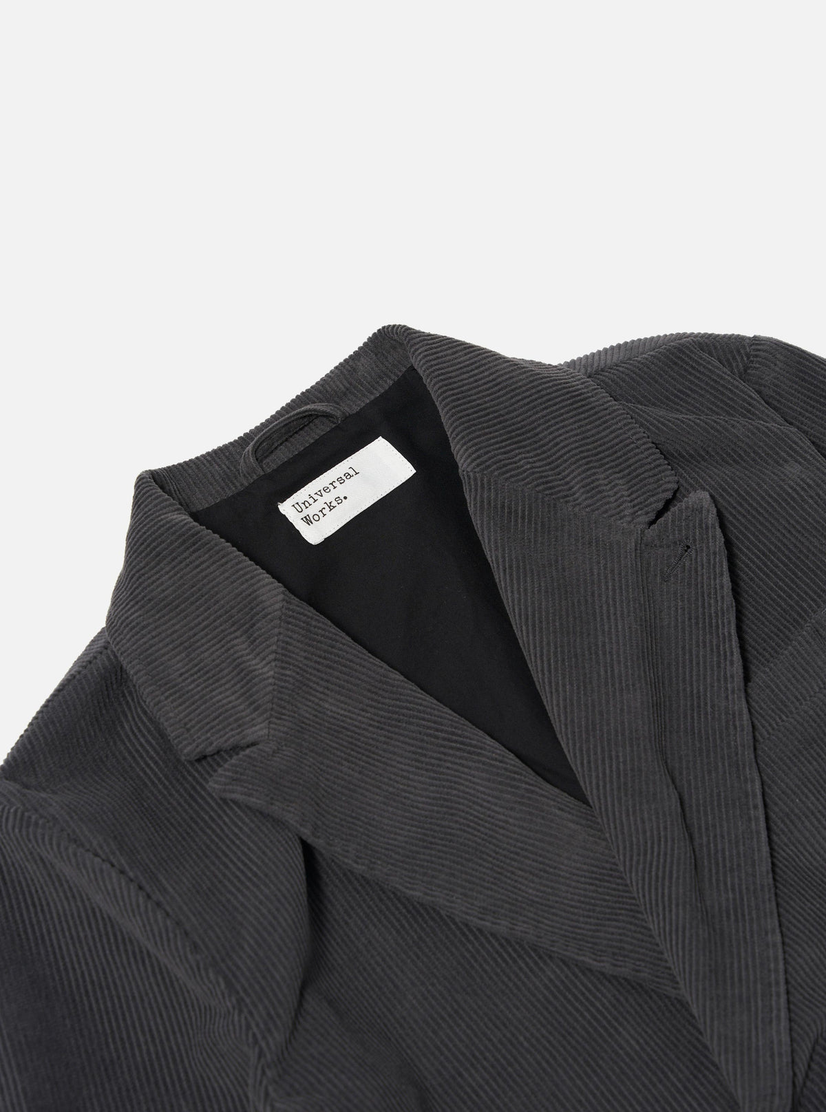 Charcoal Cord Manor Jacket