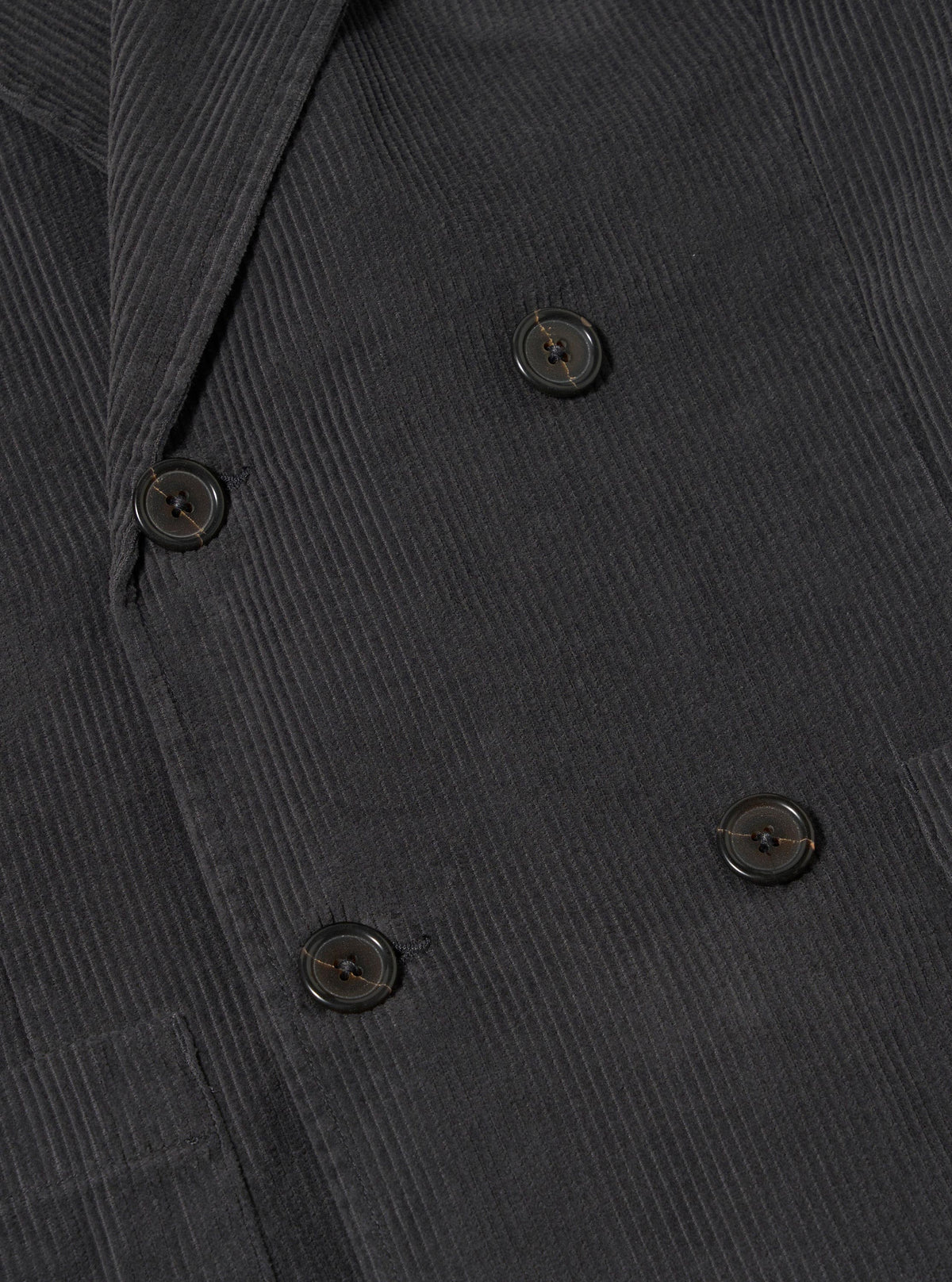 Charcoal Cord Manor Jacket