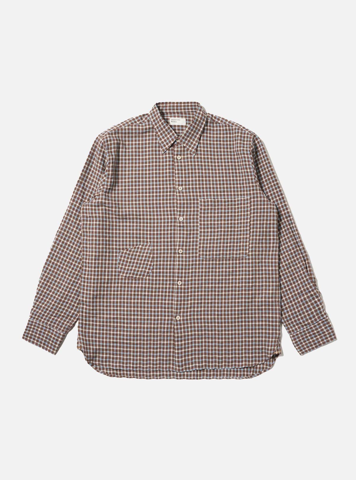 Brown Madison Check Station Shirt
