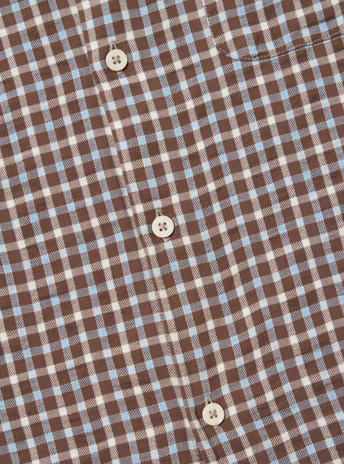 Brown Madison Check Station Shirt