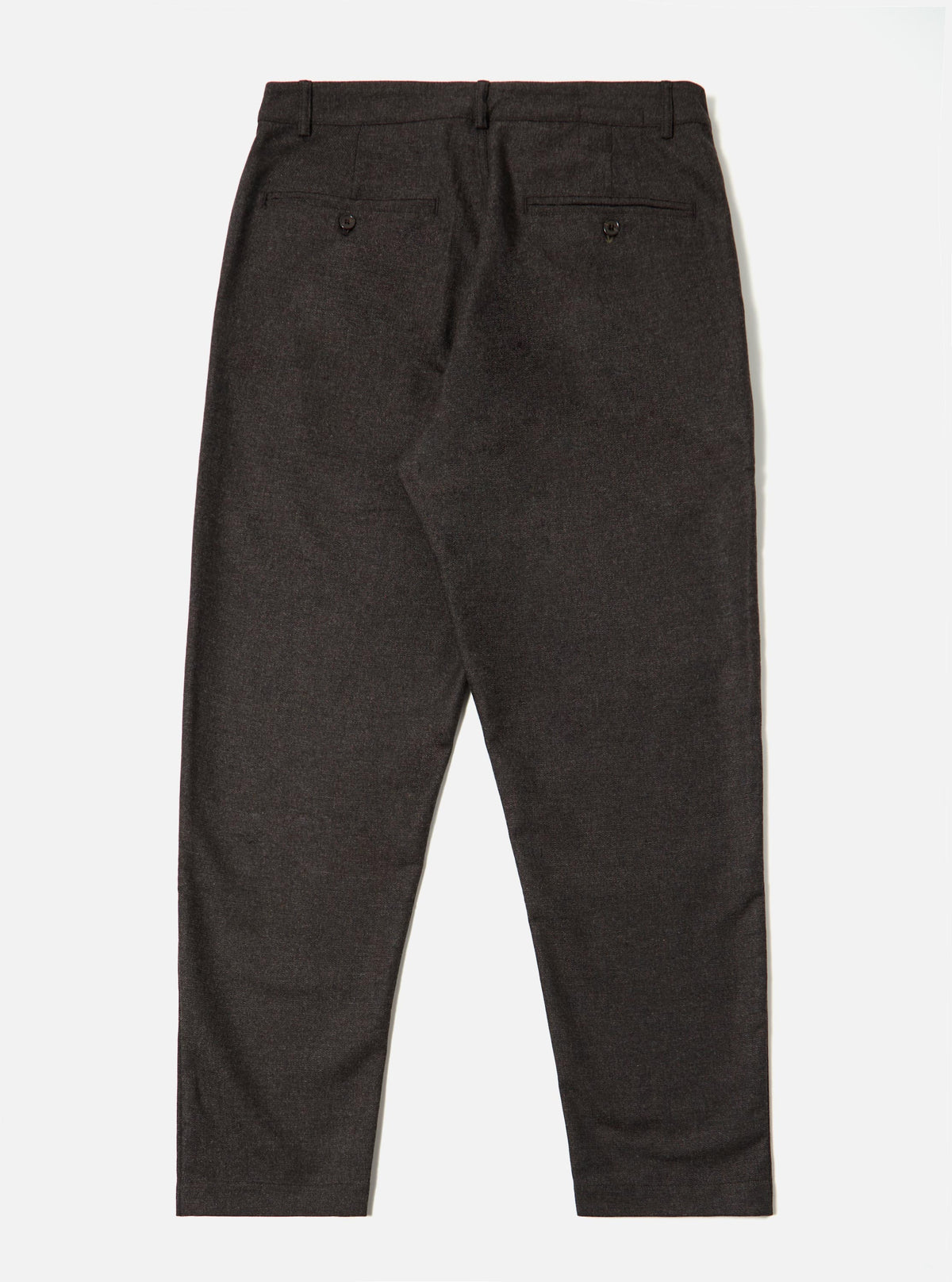 Brown Upcycled Italian Tweed Military Chino