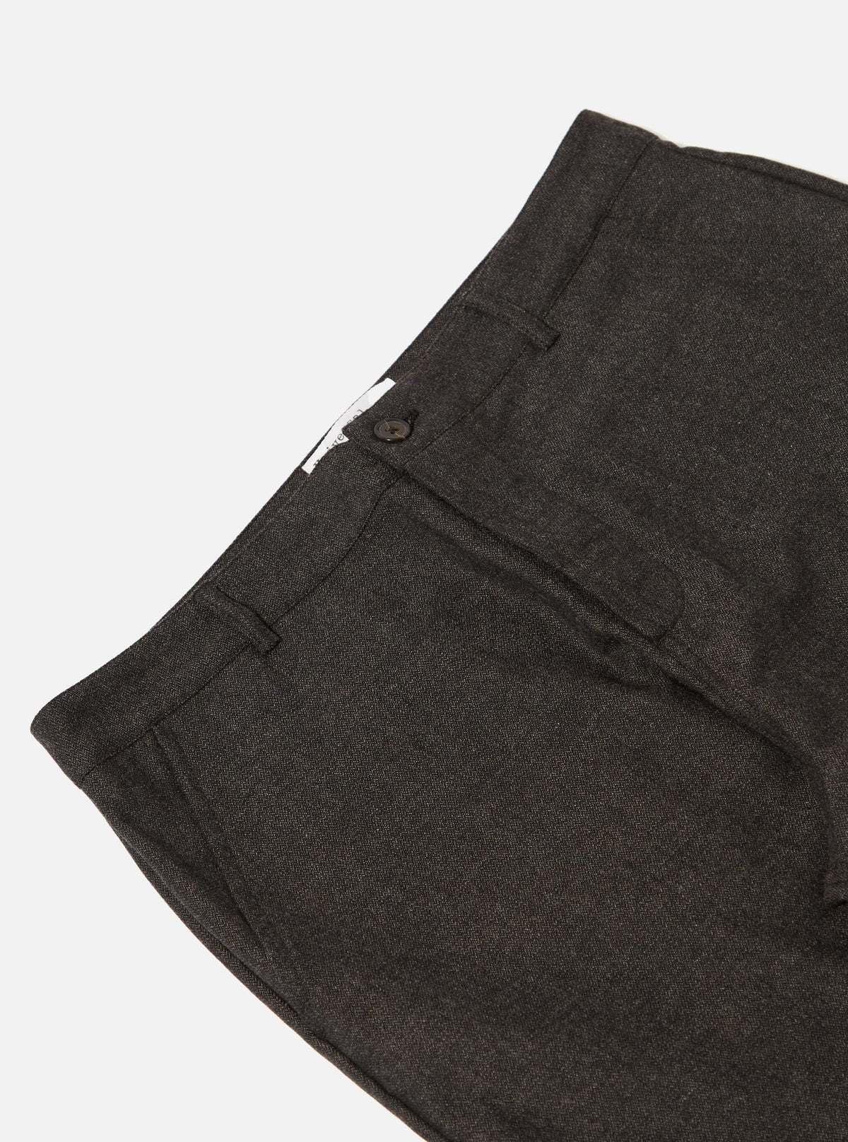 Brown Upcycled Italian Tweed Military Chino