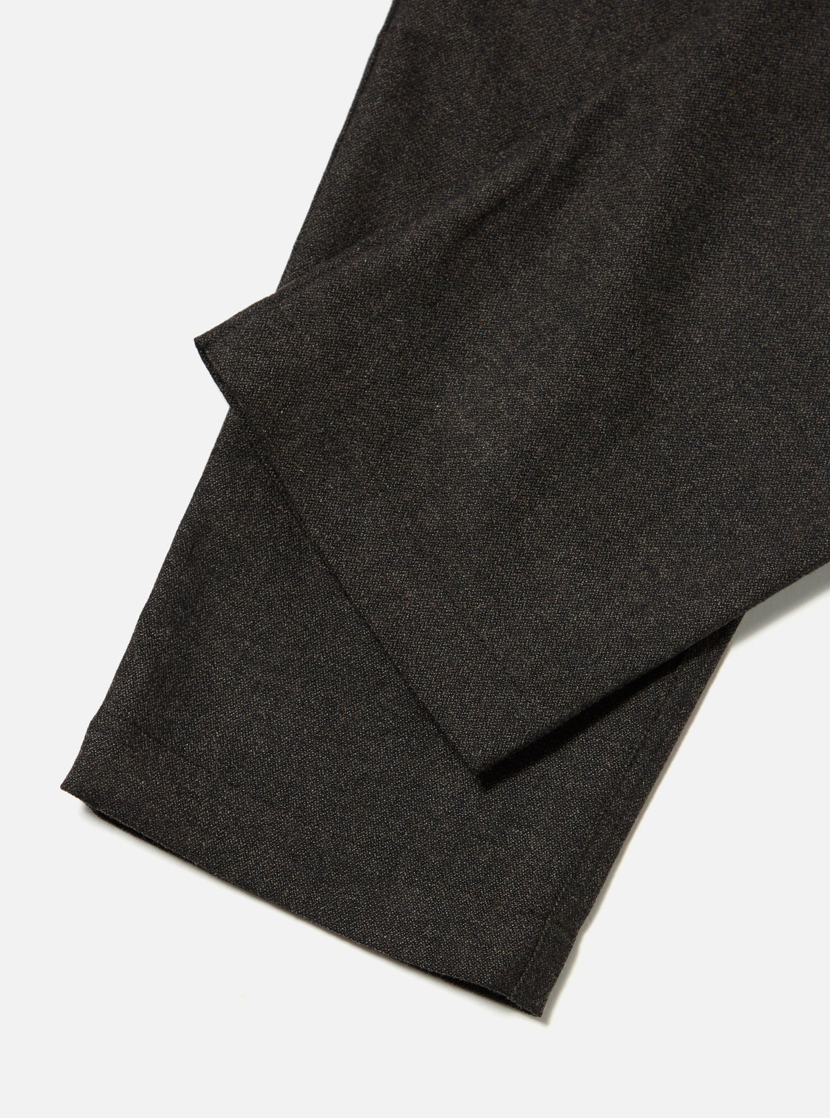 Brown Upcycled Italian Tweed Military Chino