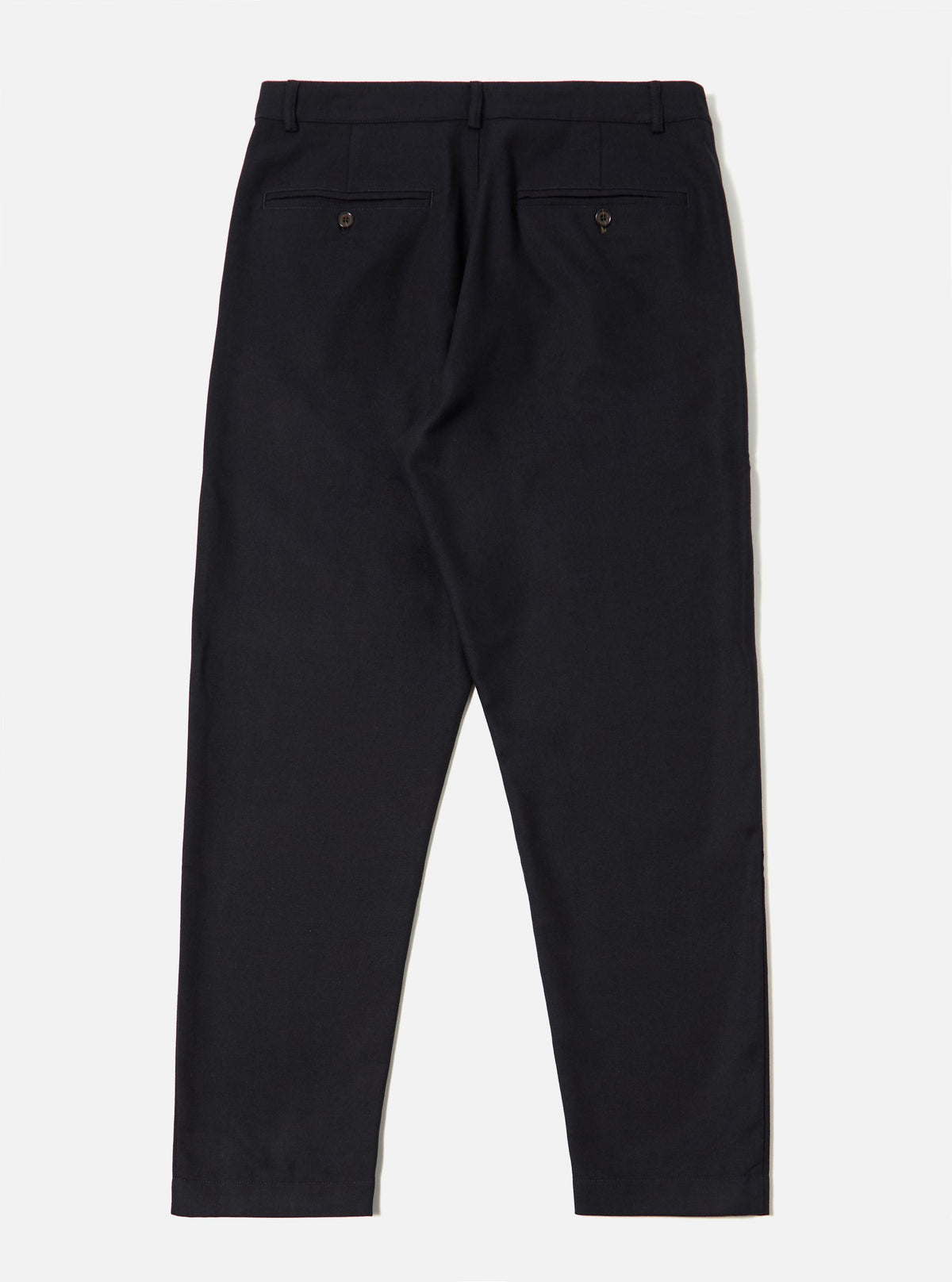 Dark Navy Upcycled Italian Tweed Military Chino