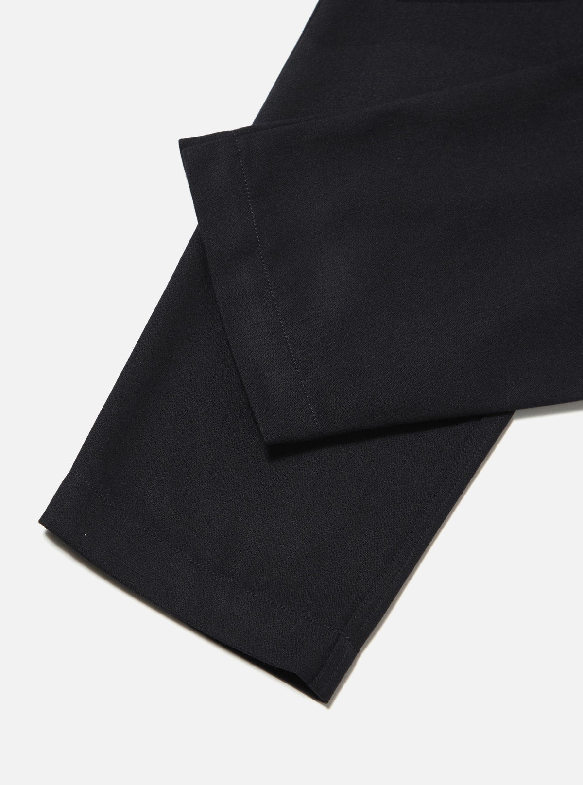 Dark Navy Upcycled Italian Tweed Military Chino