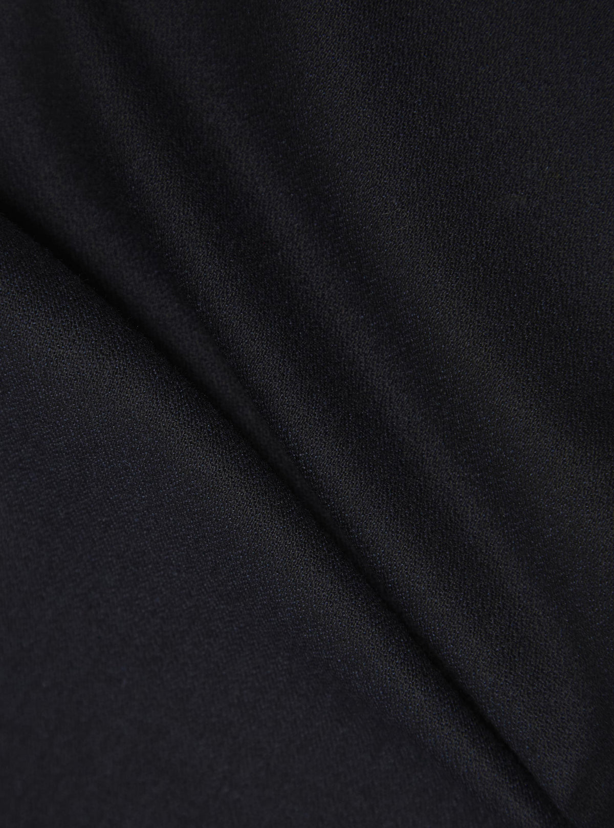 Dark Navy Upcycled Italian Tweed Military Chino