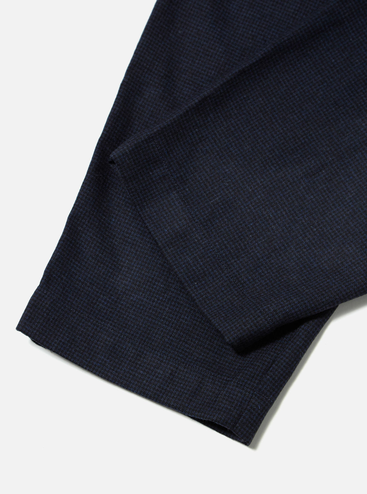 Navy Brushed Bari Oxford Pant