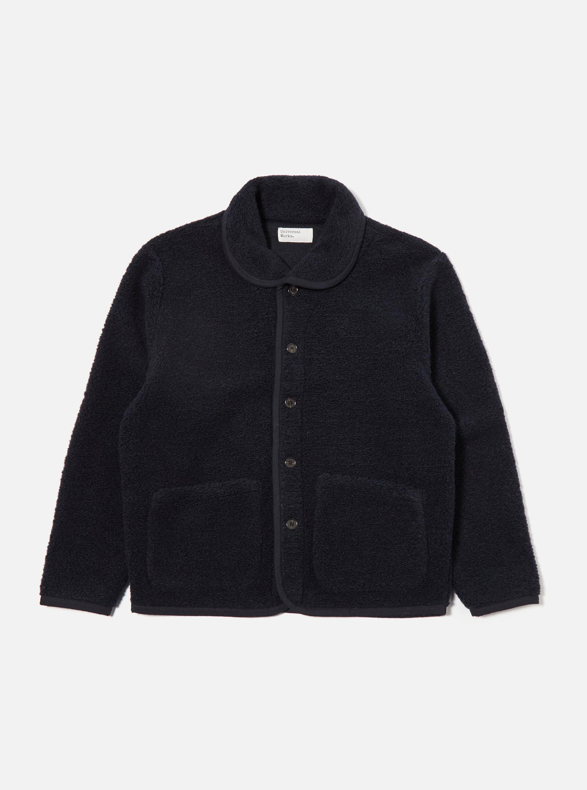 Navy Alvar Fleece Lancaster Jacket