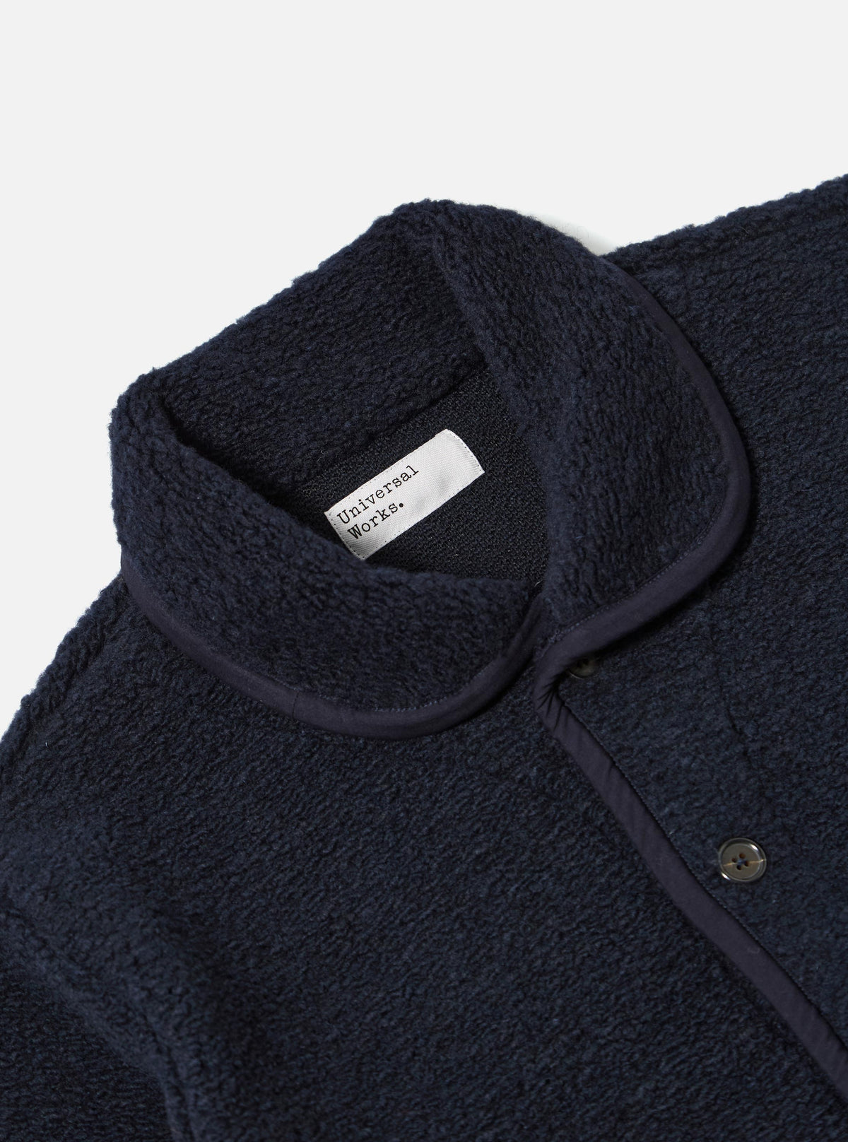 Navy Alvar Fleece Lancaster Jacket