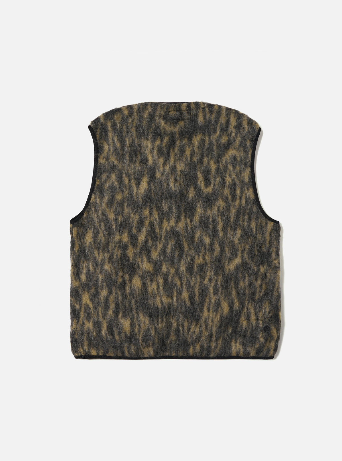 Charcoal Dolce Fleece Zip Gilet