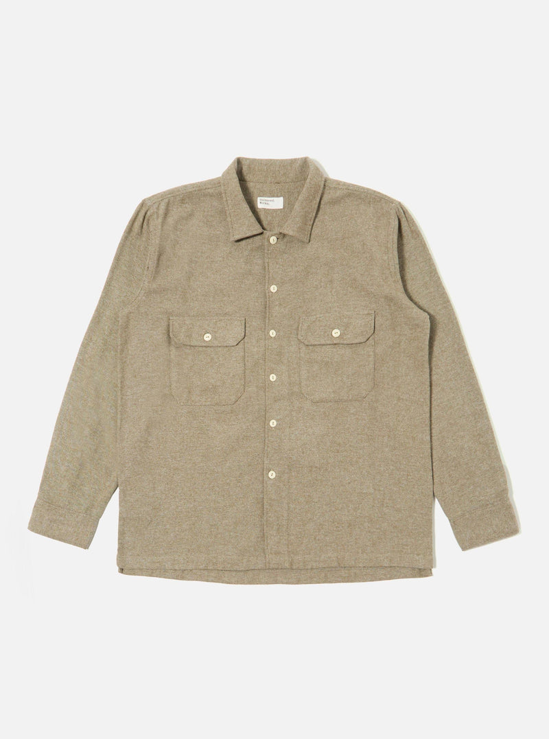 Olive Alaska Cotton Utility Shirt
