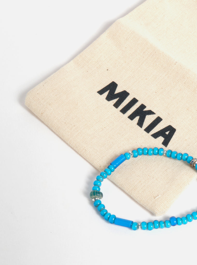 Mikia Bracelet in Blue & White Hearts