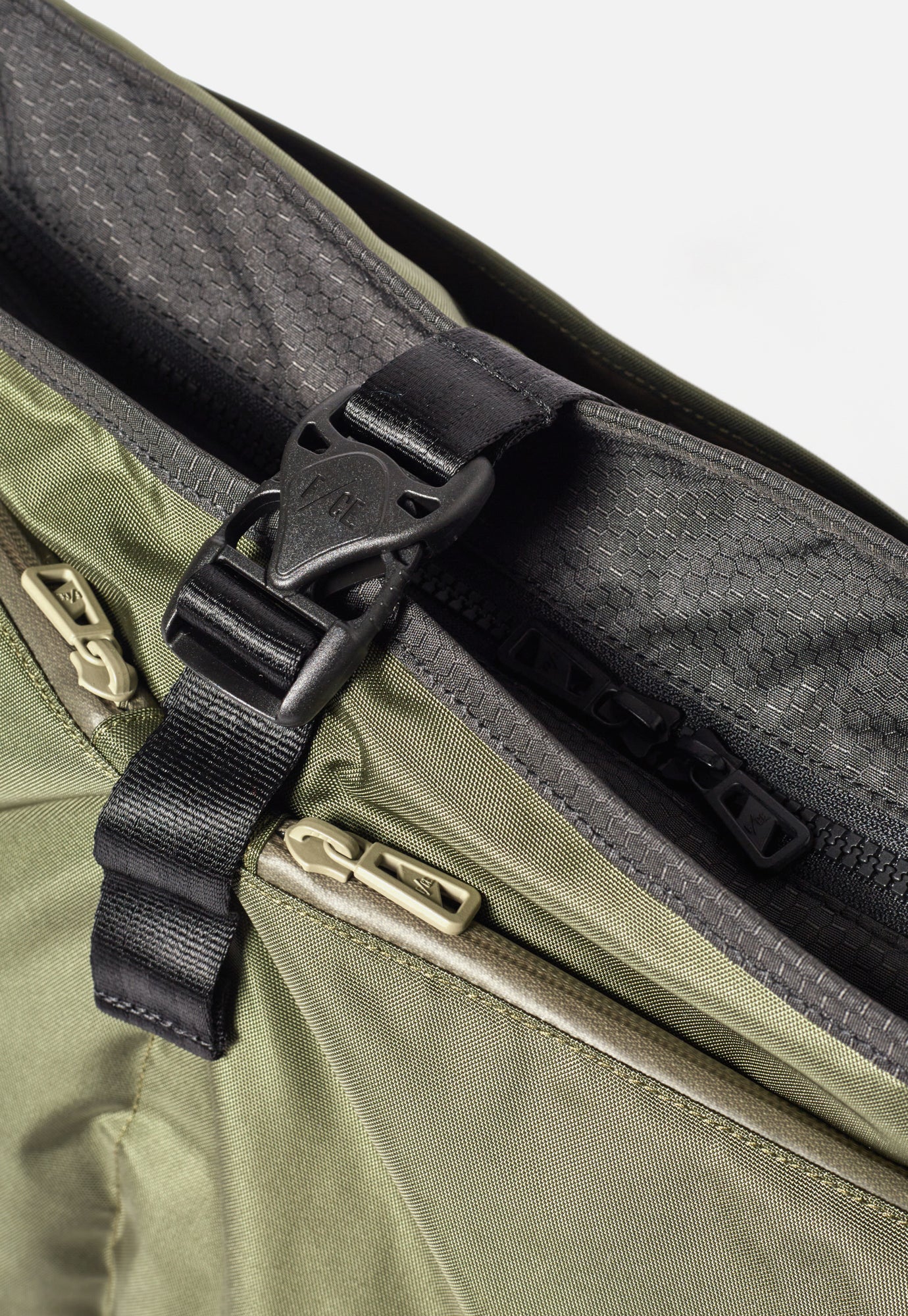 F/CE.® Lightweight Courier Shoulder Bag in Sage Green