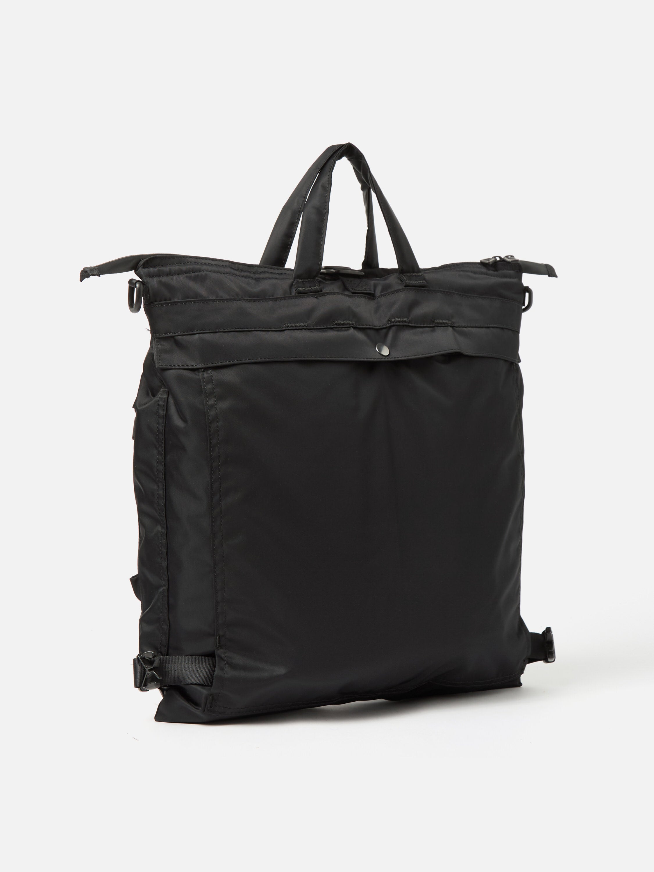 F/CE.® 3-Way Helmet Bag in Black Recycled Twill