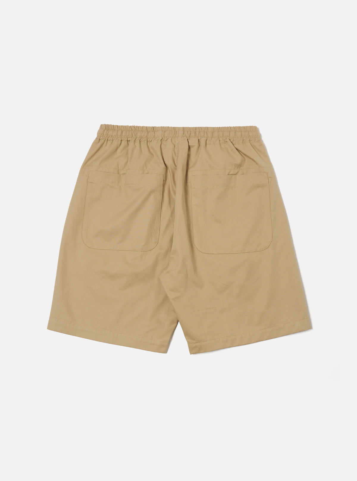 Universal Works Simple Short in Sand Military Cotton