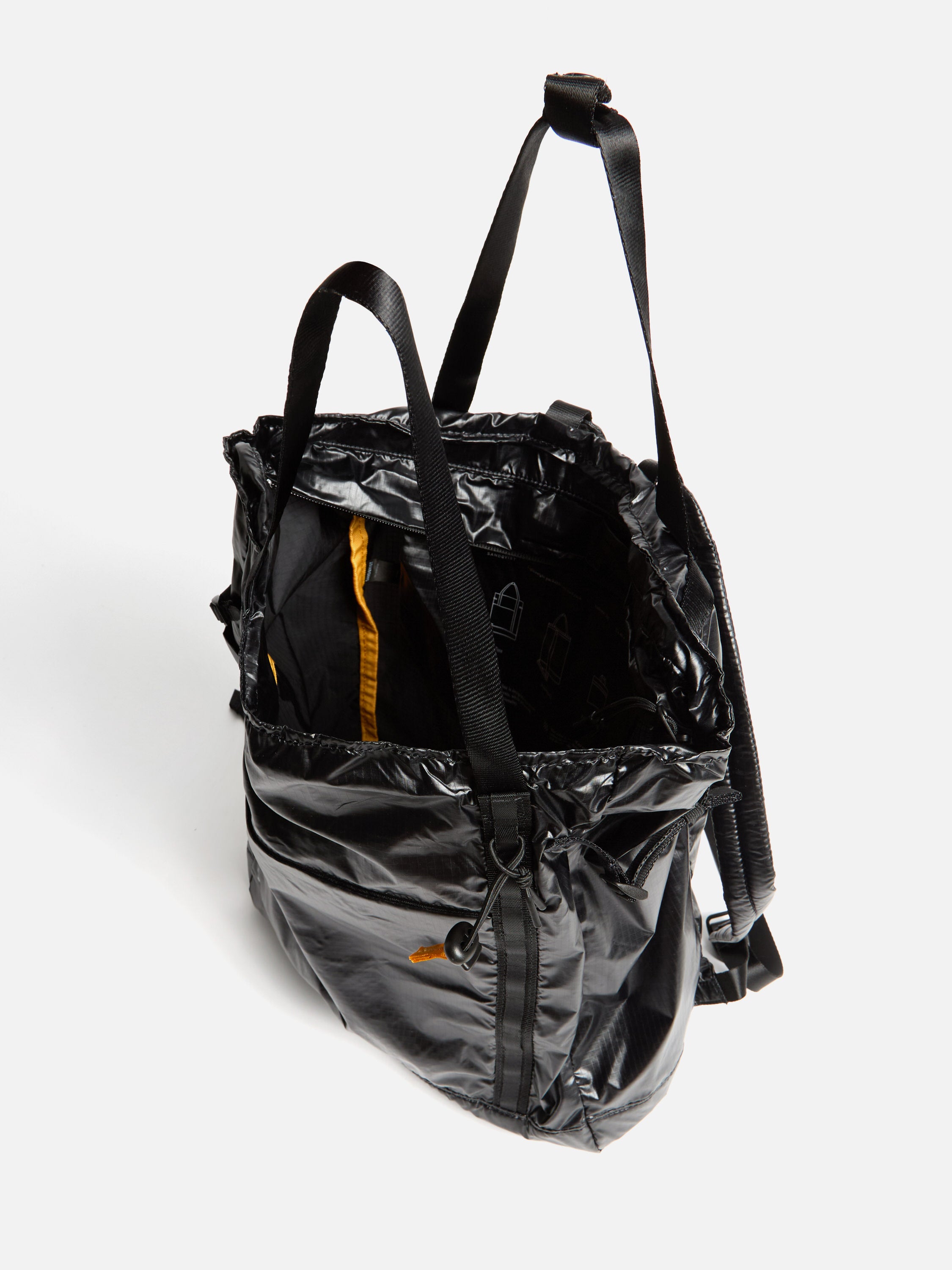 Sandqvist Viggo Backpack in Black Recycled Nylon