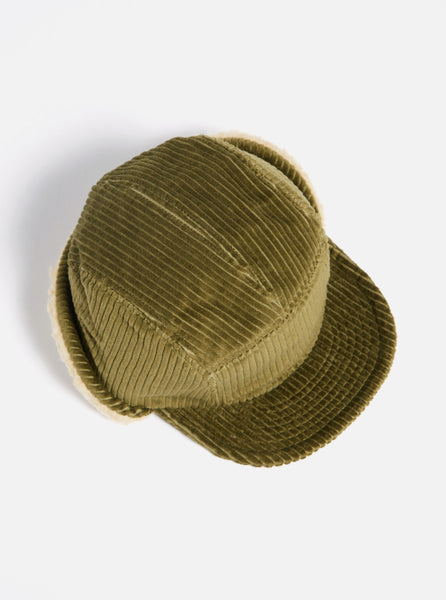 cableami® 5w Cap in Olive Corduroy – Universal Works