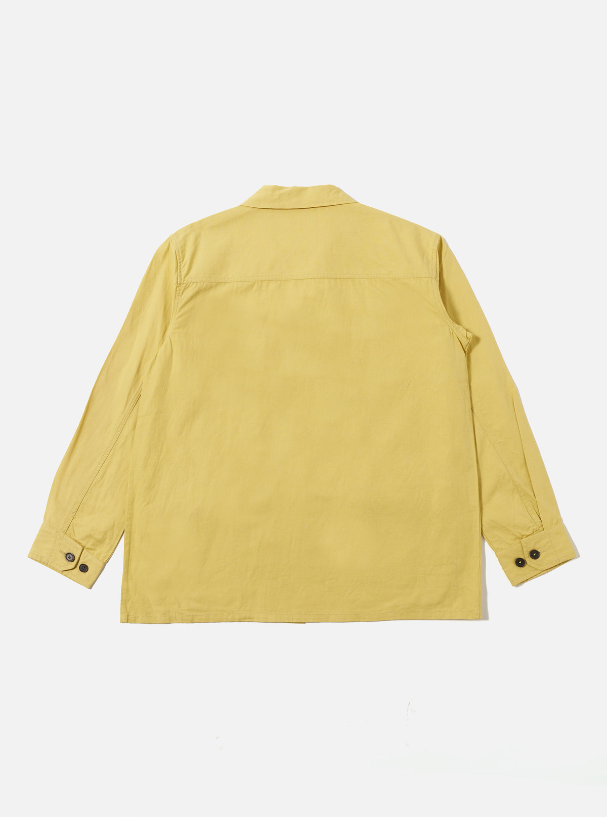 Universal Works Jungle Jacket in Lemon Linen Slub Weave